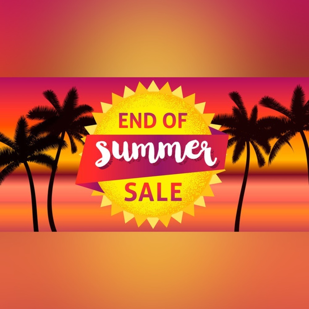 End of Summer Sale Banner